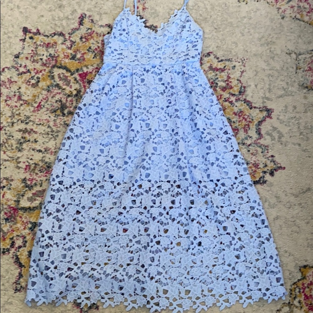 ASTR the label Lace MIDI Dress